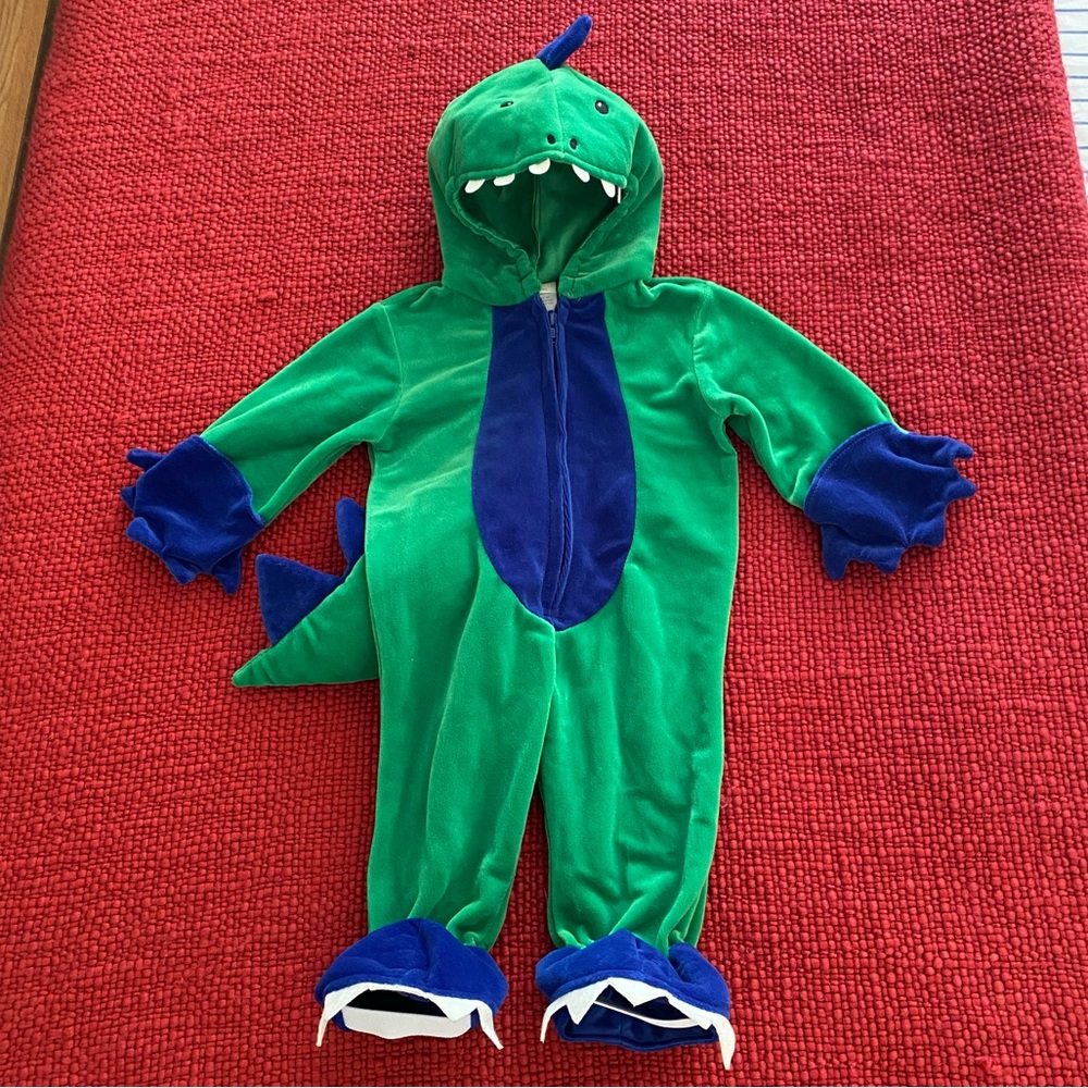 Green Dinosaur Baby Costume